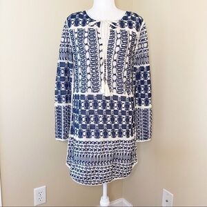 Deby Debo NWOT Tassel Tie Trim Dress - Small